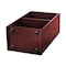 Adiroffice Wood Mobile Presentation Podium Lectern Stand with Shelves in Mahogany ADI661-07-MA-MK - alternate 2